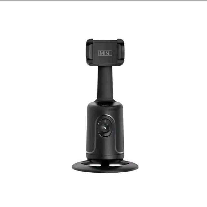 Smart Auto Tracking Phone Holder - 360° AI Motion Tracking Tripod, Portable Selfie with Auto Tracking, Lightweight Design for Vlogging - Adjustable, Landscape Gimbal Stabilizer Smartphone Cellphone
