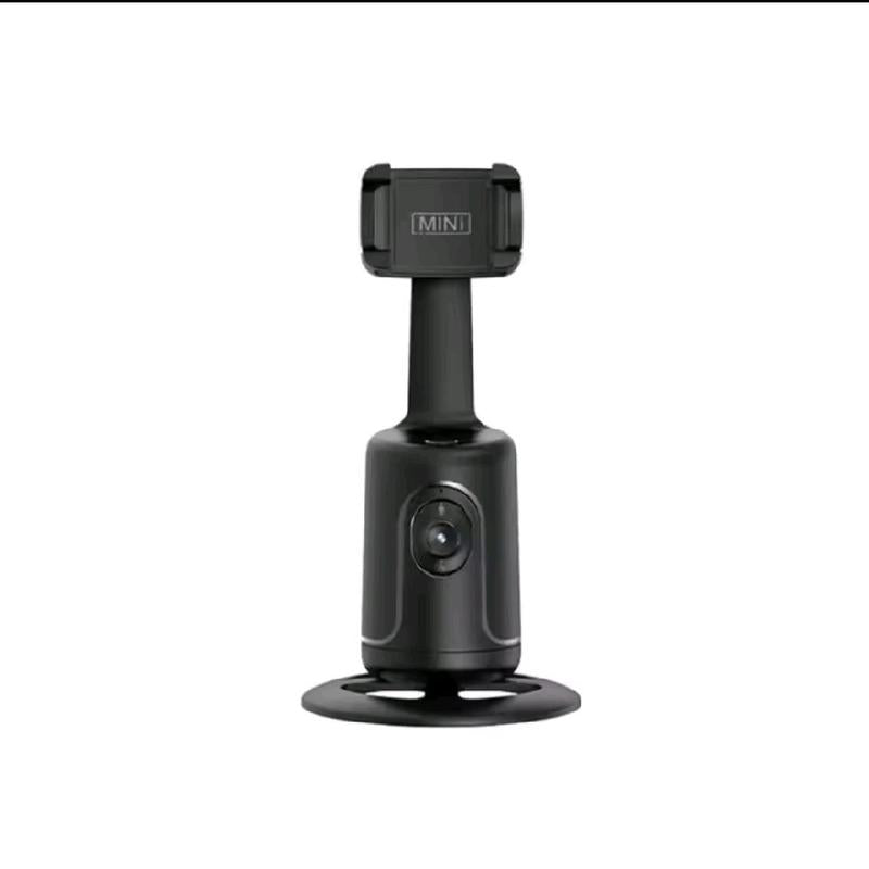 Smart Auto Tracking Phone Holder - 360° AI Motion Tracking Tripod, Portable Selfie with Auto Tracking, Lightweight Design for Vlogging - Adjustable, Landscape Gimbal Stabilizer Smartphone Cellphone