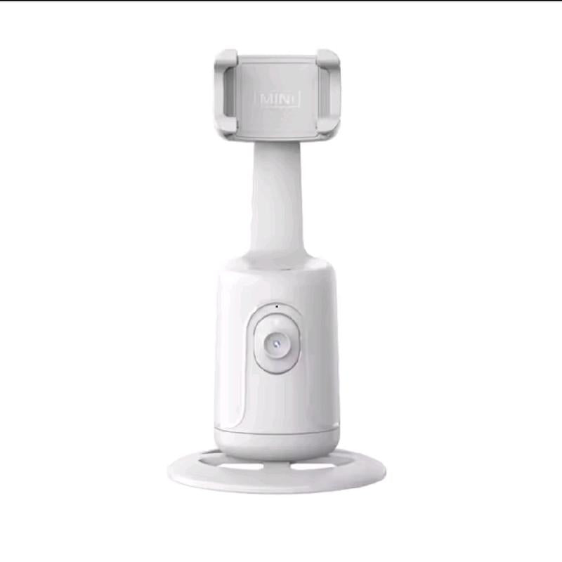 Smart Auto Tracking Phone Holder - 360° AI Motion Tracking Tripod, Portable Selfie with Auto Tracking, Lightweight Design for Vlogging - Adjustable, Landscape Gimbal Stabilizer Smartphone Cellphone