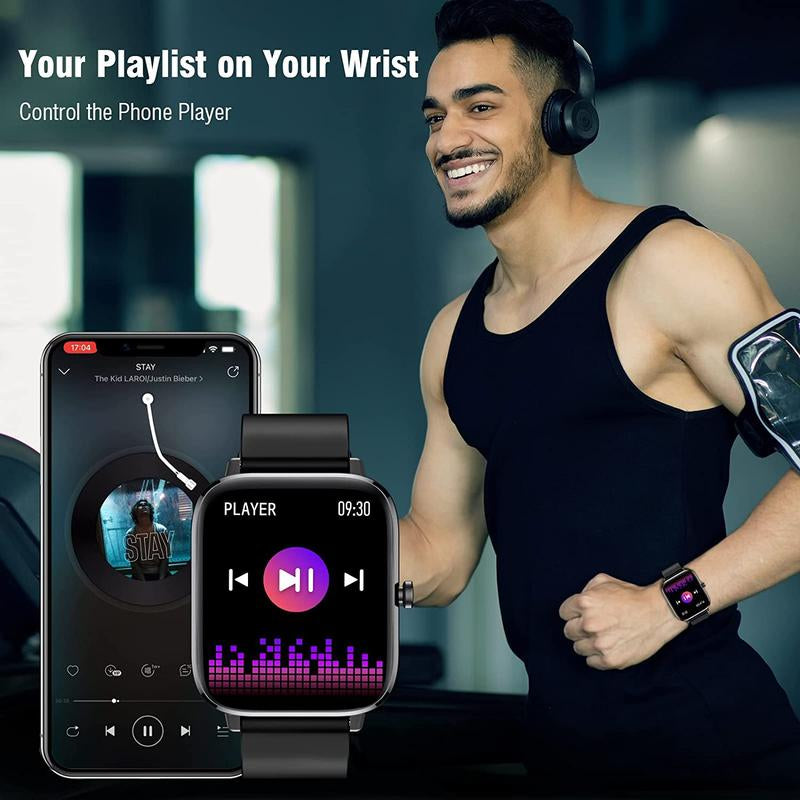 Smart Watch for Men Women(Answer/Make Call)- Fitness Smartwatch with Sleep/Heart Rate/Spo2 Monitor, 113+ Sport Modes, IP68 Waterproof Smart Watch for Android Ios