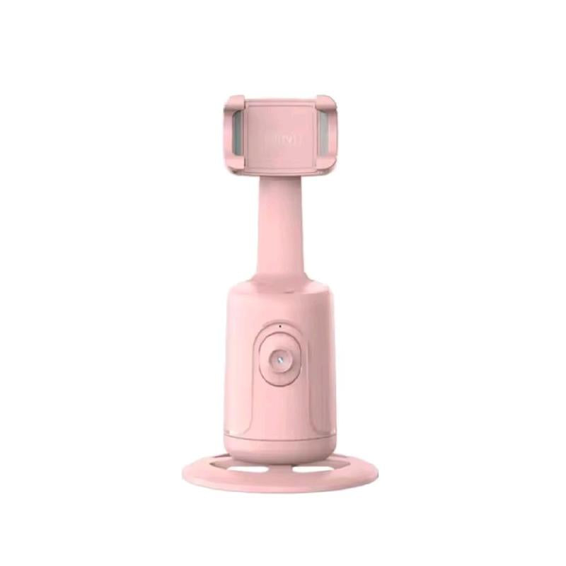 Smart Auto Tracking Phone Holder - 360° AI Motion Tracking Tripod, Portable Selfie with Auto Tracking, Lightweight Design for Vlogging - Adjustable, Landscape Gimbal Stabilizer Smartphone Cellphone