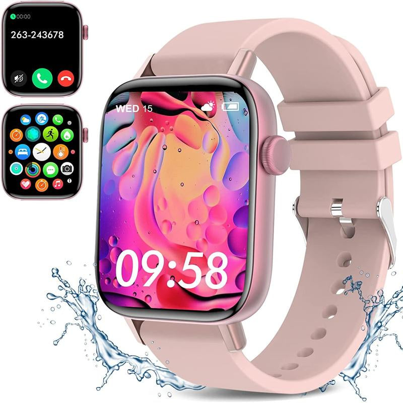 Smart Watch for Men Women(Answer/Make Call)- Fitness Smartwatch with Sleep/Heart Rate/Spo2 Monitor, 113+ Sport Modes, IP68 Waterproof Smart Watch for Android Ios