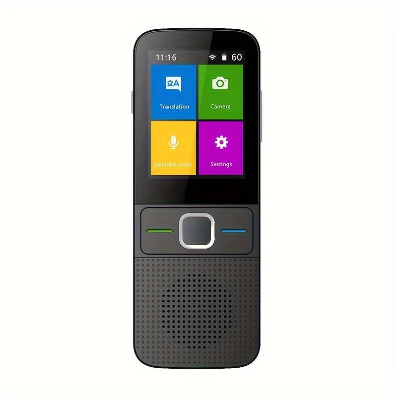 Portable Language Translator Device | 138 Languages, Real-Time Voice & Photo Translation Travel & Learning Audio HD Touch English-Chinese Scan Professional Translation Multipurpose Multifunctional