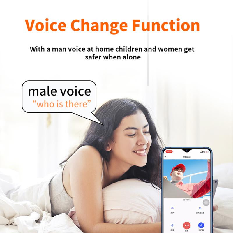 Smart Video Doorbell Camera Wireless with Chime, 2K No Monthly Fee, Ring Call