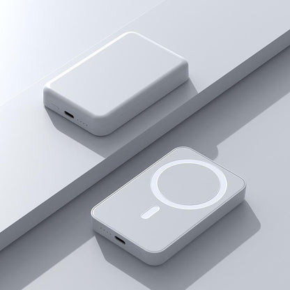 Artcyber 6-In-1 Magnetic Wireless Charging & Audio Support Set – 5000Mah Power Bank, 20W Fast Charger, Type-C to Lightning Cable, for Iphone & Android