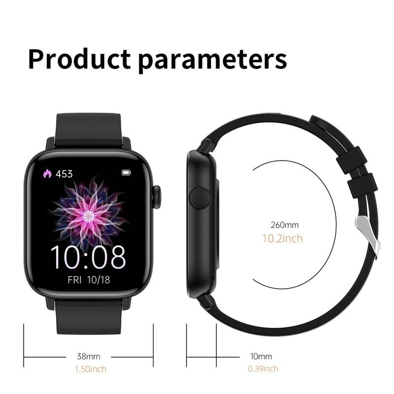 Smart Watch for Men Women(Answer/Make Call)- Fitness Smartwatch with Sleep/Heart Rate/Spo2 Monitor, 113+ Sport Modes, IP68 Waterproof Smart Watch for Android Ios