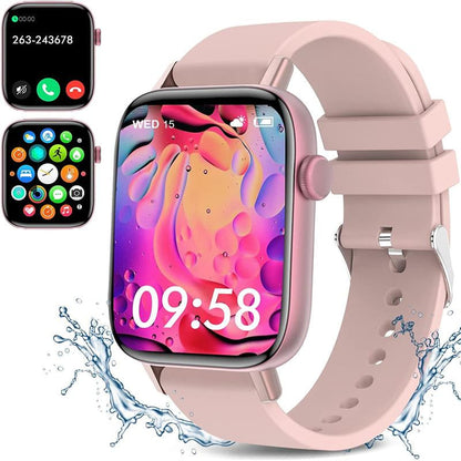 Smart Watch for Men Women(Answer/Make Call)- Fitness Smartwatch with Sleep/Heart Rate/Spo2 Monitor, 113+ Sport Modes, IP68 Waterproof Smart Watch for Android Ios