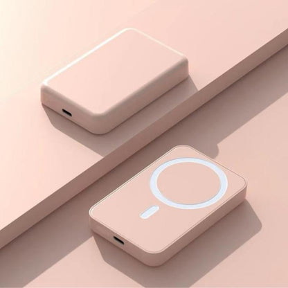 Artcyber 6-In-1 Magnetic Wireless Charging & Audio Support Set – 5000Mah Power Bank, 20W Fast Charger, Type-C to Lightning Cable, for Iphone & Android